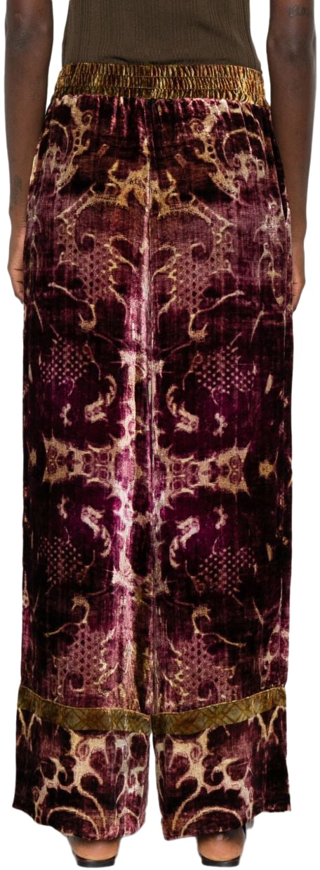 Pierre Louis Mascia Trousers Bordeaux Rood