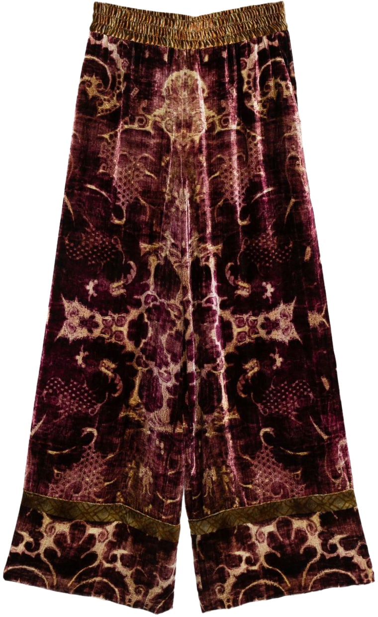 Pierre Louis Mascia Trousers Bordeaux Rood