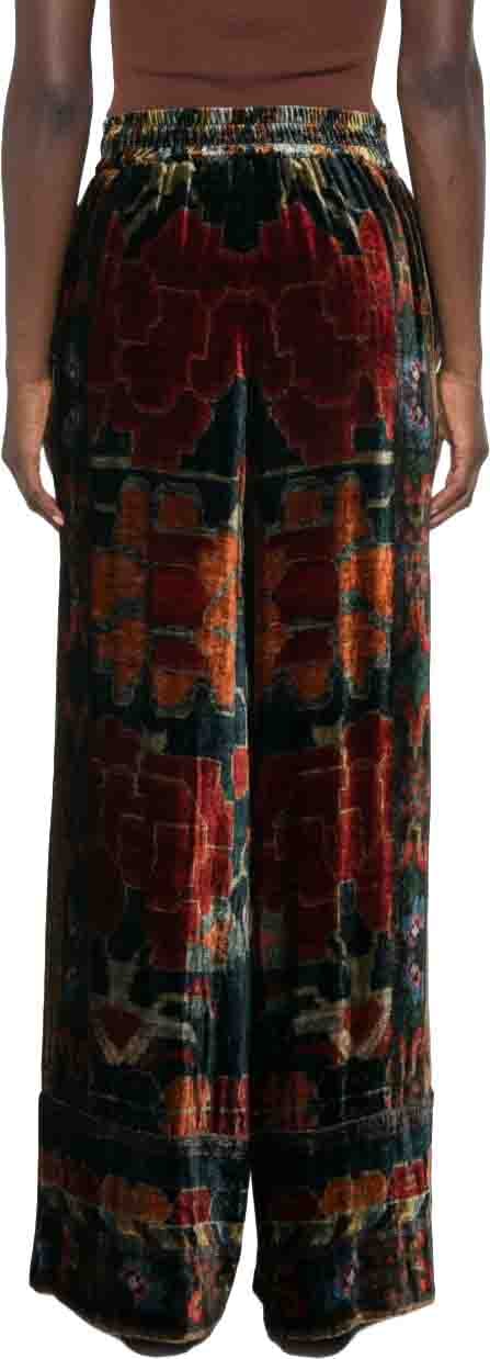 Pierre Louis Mascia Trousers Bordeaux Maroon