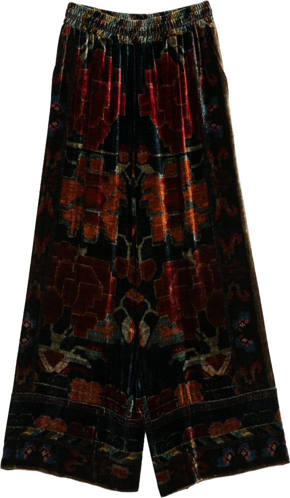 Pierre Louis Mascia Trousers Bordeaux Maroon