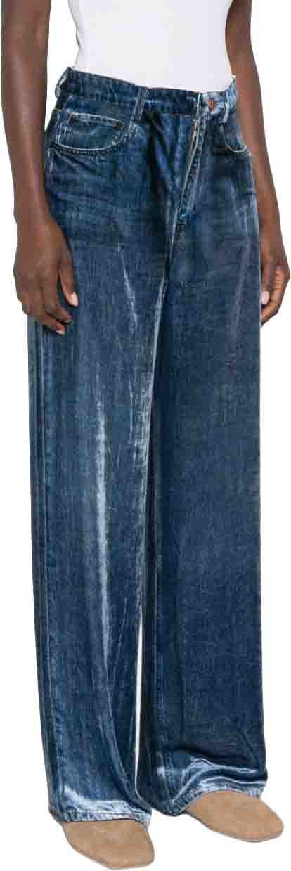 Pierre Louis Mascia Trousers Navy Navy
