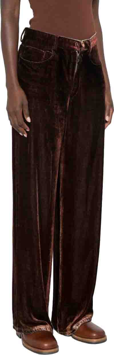 Pierre Louis Mascia Trousers Bordeaux Bruin