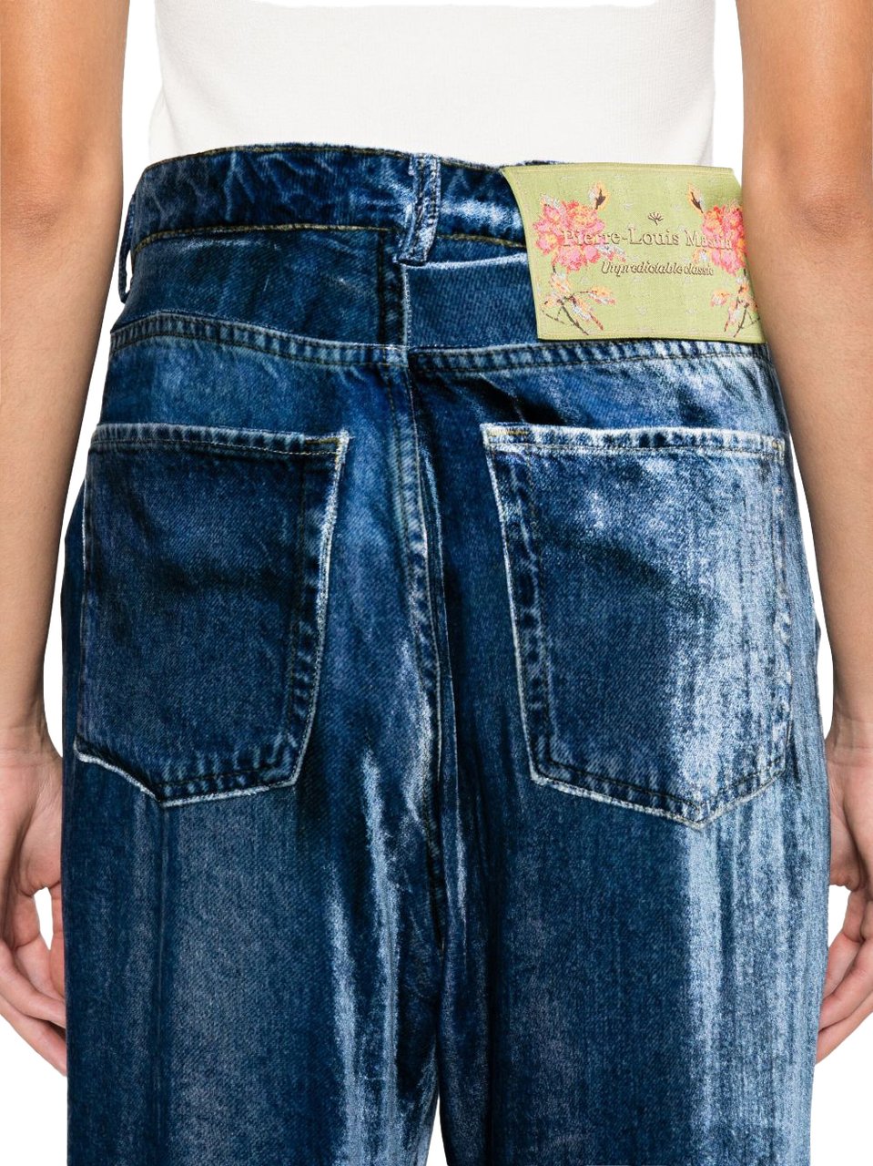 Pierre Louis Mascia Trousers Blue Blauw