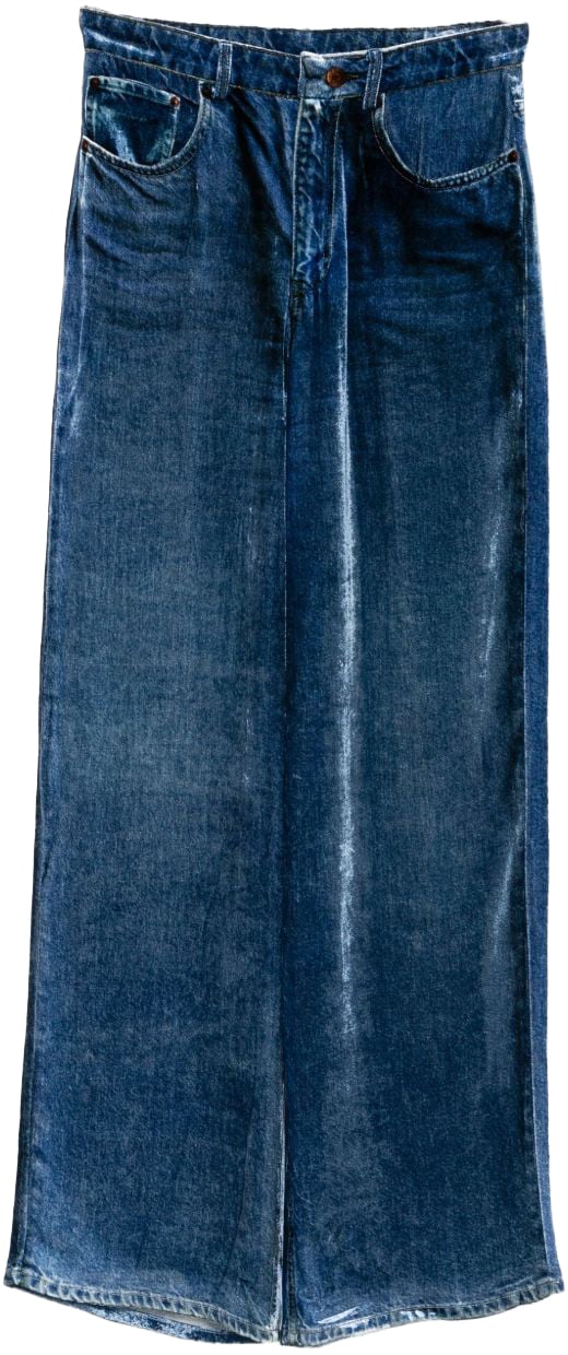 Pierre Louis Mascia Trousers Blue Blauw