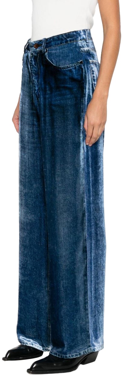 Pierre Louis Mascia Trousers Blue Blauw