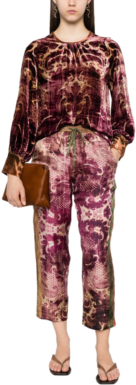 Pierre Louis Mascia Shirts Bordeaux Rood
