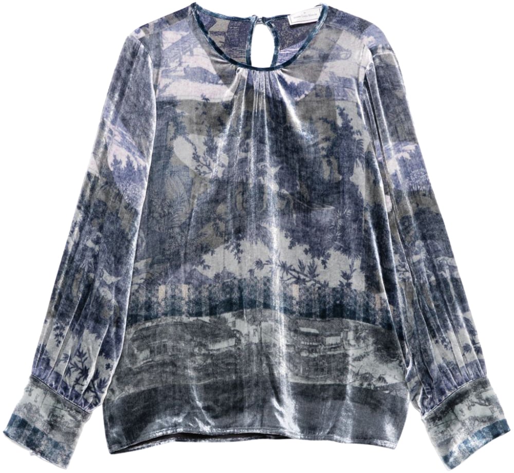 Pierre Louis Mascia Shirts Blue Blauw