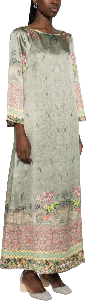Pierre Louis Mascia Dresses Kaki Bruin