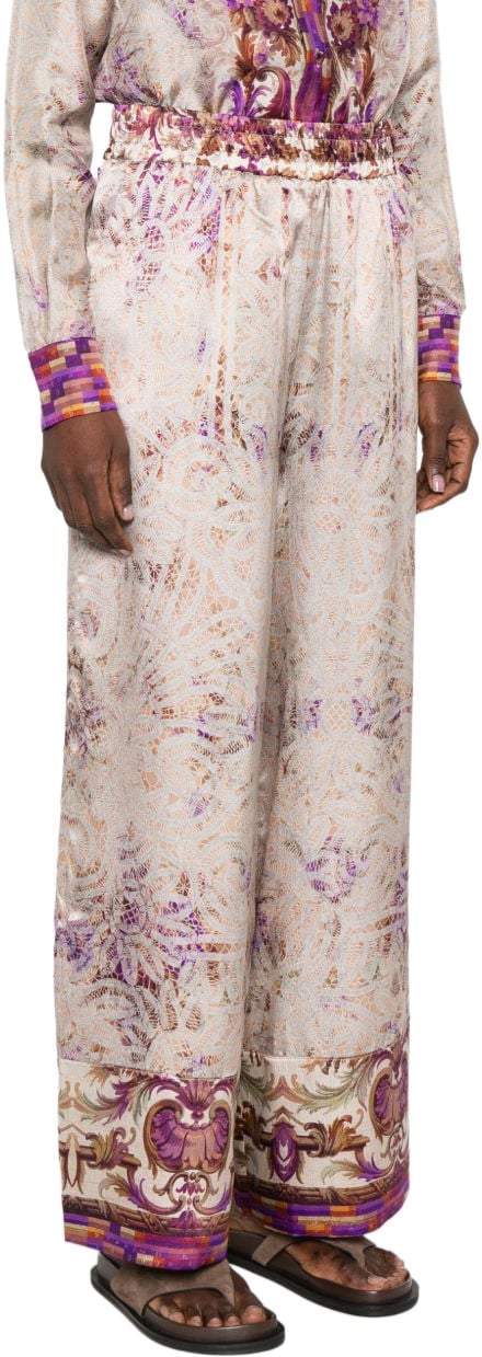 Pierre Louis Mascia Trousers Pink Roze