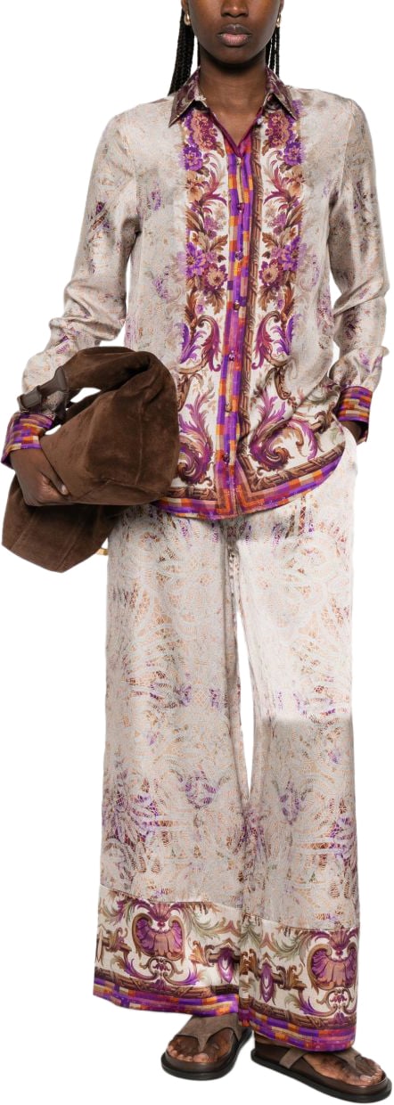 Pierre Louis Mascia Trousers Pink Roze