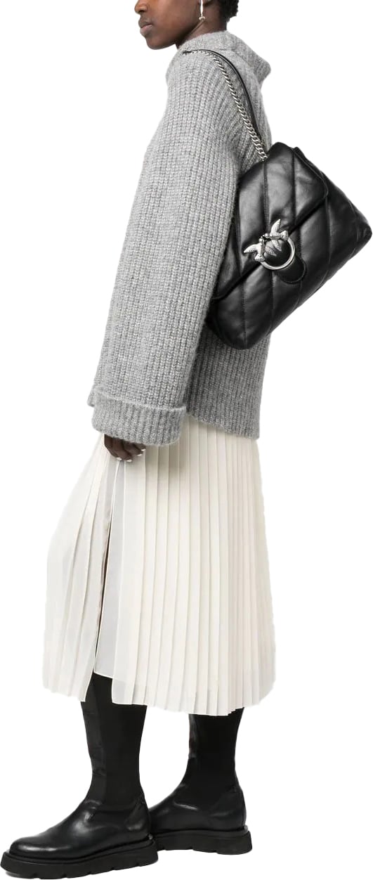 Pinko love big puff black Zwart