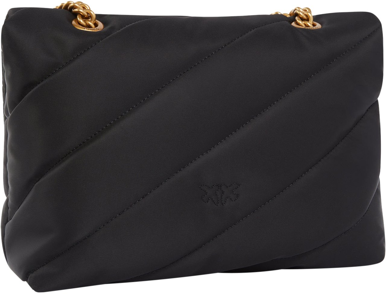 Pinko Bags Neroantique Gold Goud