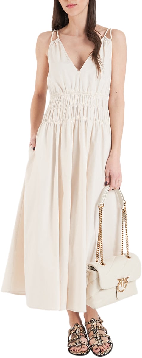 Pinko Shoulder bag 'Love Bag Puff' Beige