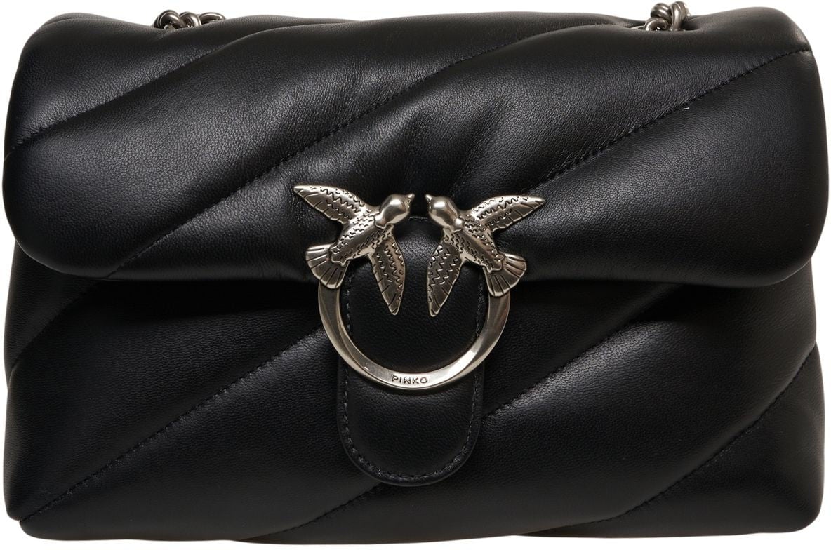 Pinko Shoulder bag 'Love Bag Puff' Zwart