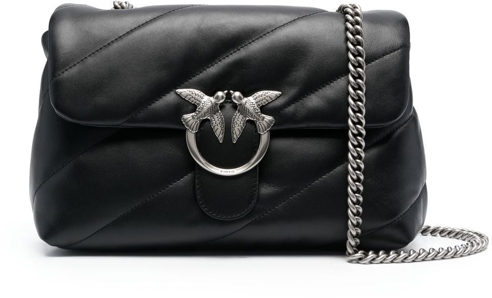 Pinko Pinko Borse... Nero E Argento Zwart