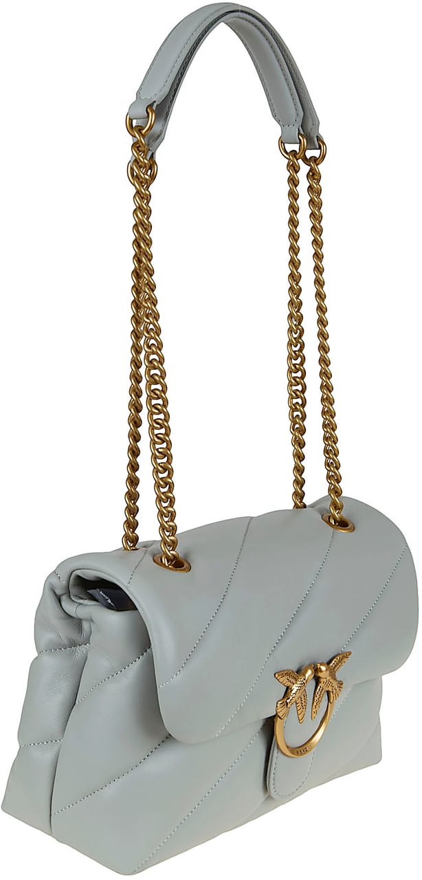 Pinko PINKO LOVE PUFF CLASSIC CL SHEEP NAP Donkergrijs