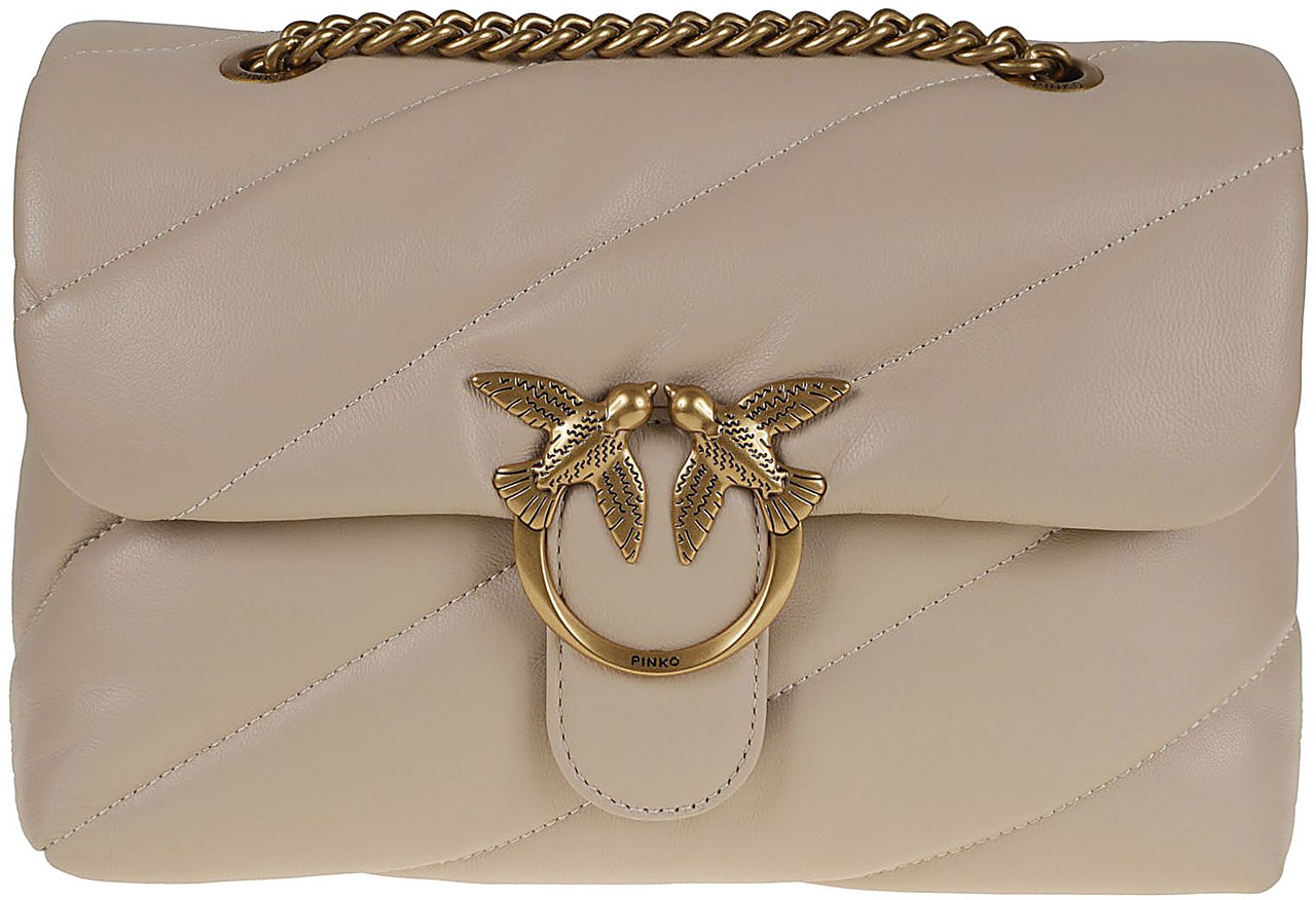 PINKO LOVE PUFF CLASSIC CL SHEEP NAP Beige