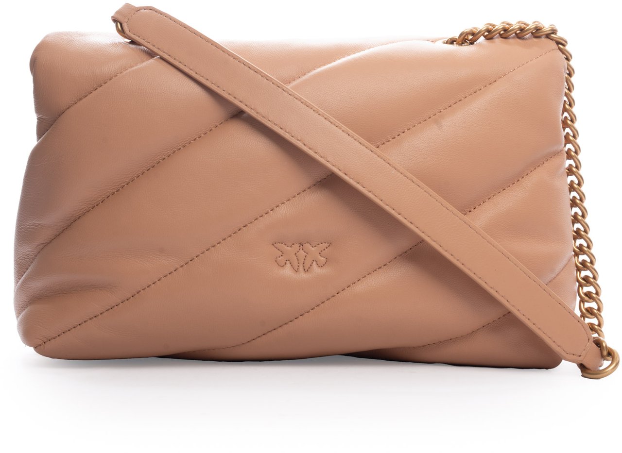 Pinko Bags Rosa Toastantique Gold Roze