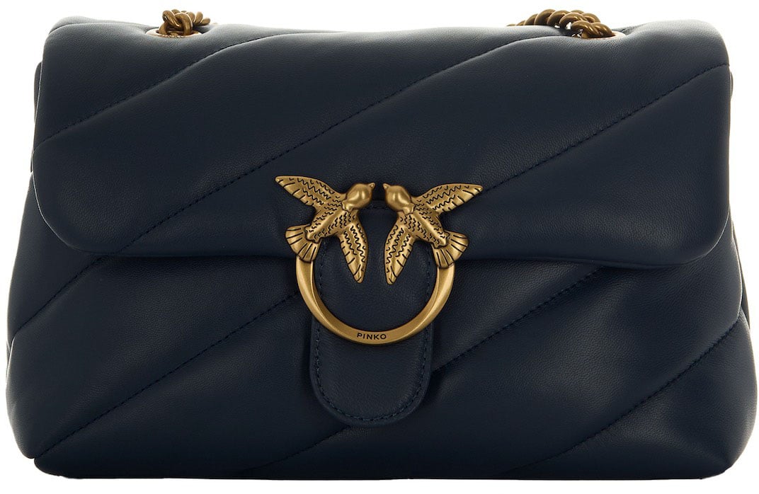 Pinko Bags Blu Indaco Ombrosoantique Gol Divers