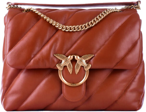 Pinko Bags Antique Brown Bruin