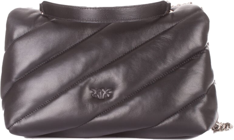 Pinko Bags Nero Silver Zilver