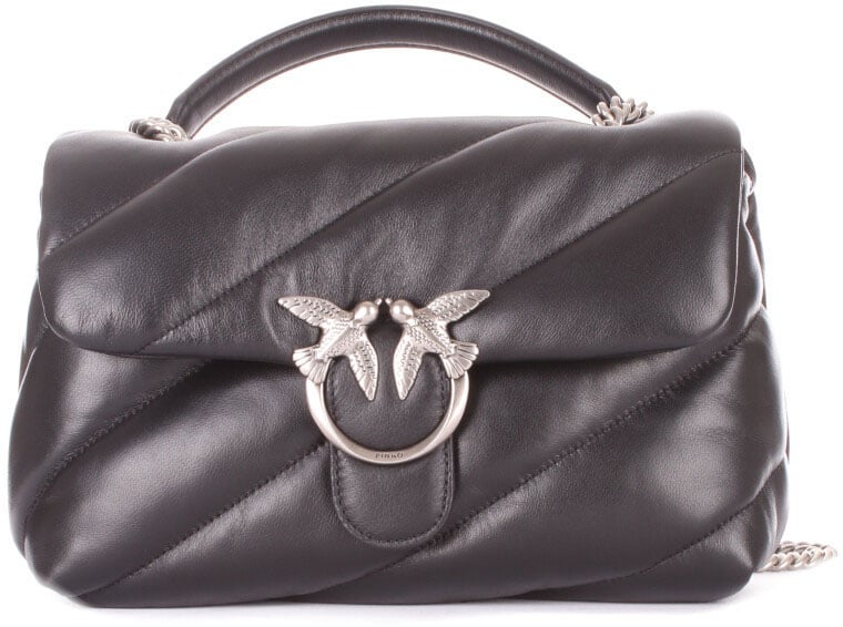 Pinko Bags Nero Silver Zilver