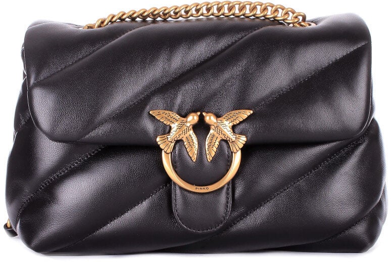 Pinko Bags Nero Gold Divers