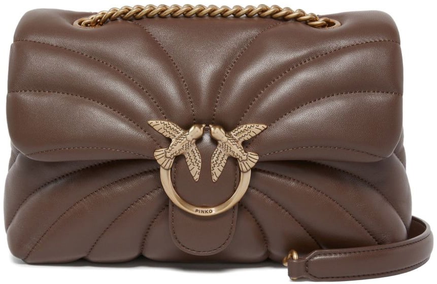 Pinko Pinko Borse... Marrone E Oro Goud