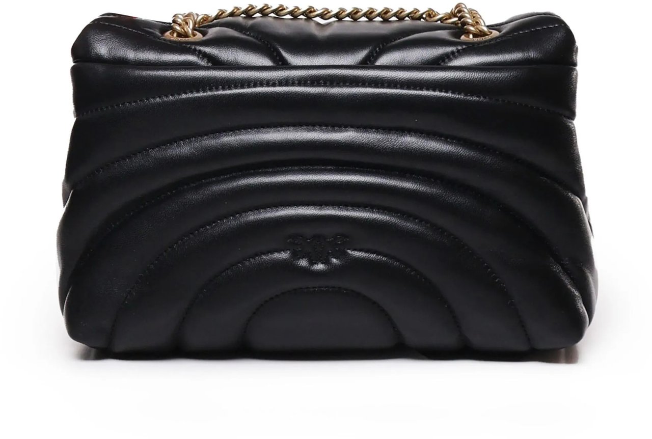 Pinko Bags Neroantique Gold Goud