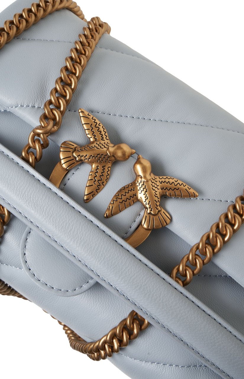 Pinko Shoulder bag 'Love Puff Mini' Blauw