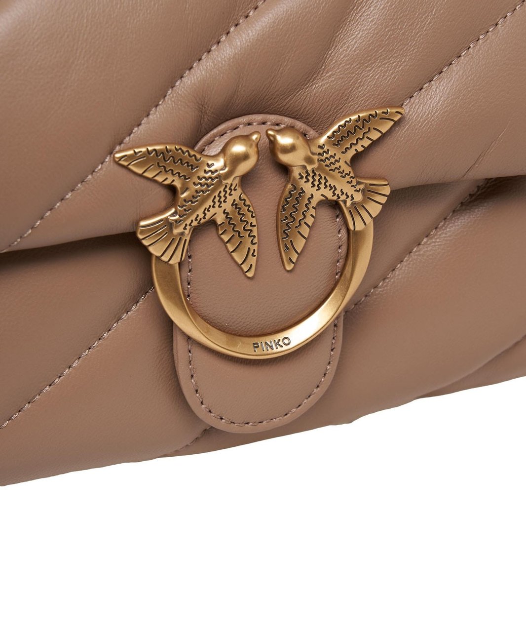 Pinko Bags Biscotto Zenzeroantique Gold Bruin