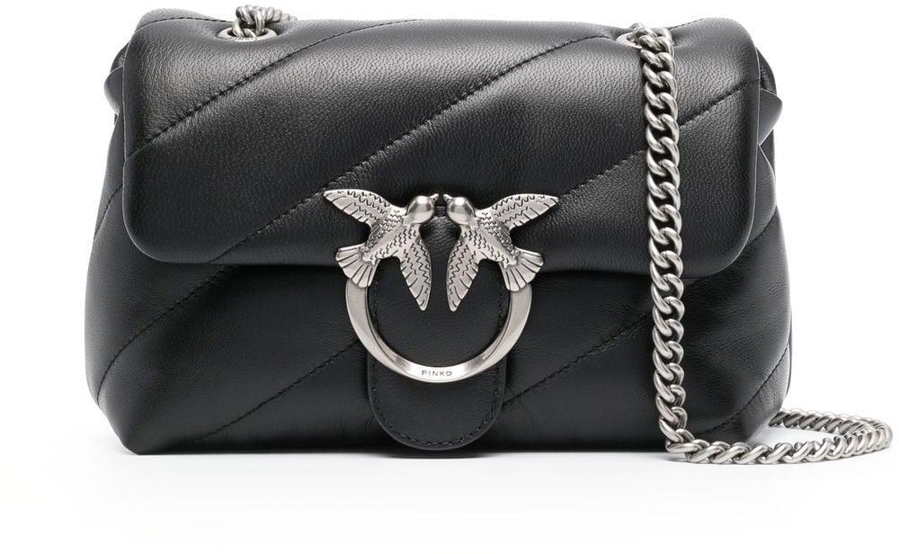 Pinko Pinko Borse... Nero E Argento Zwart