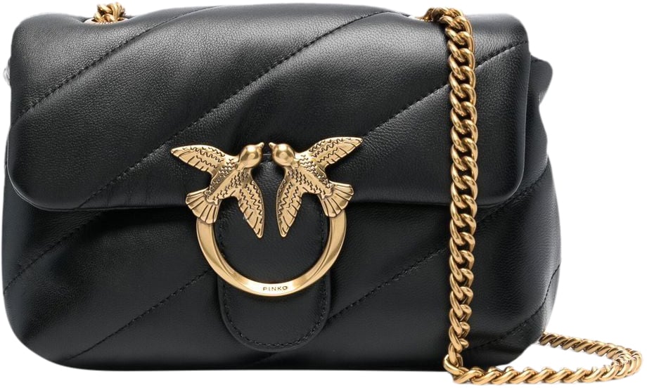 Pinko Pinko Borse... Nero E Oro Zwart