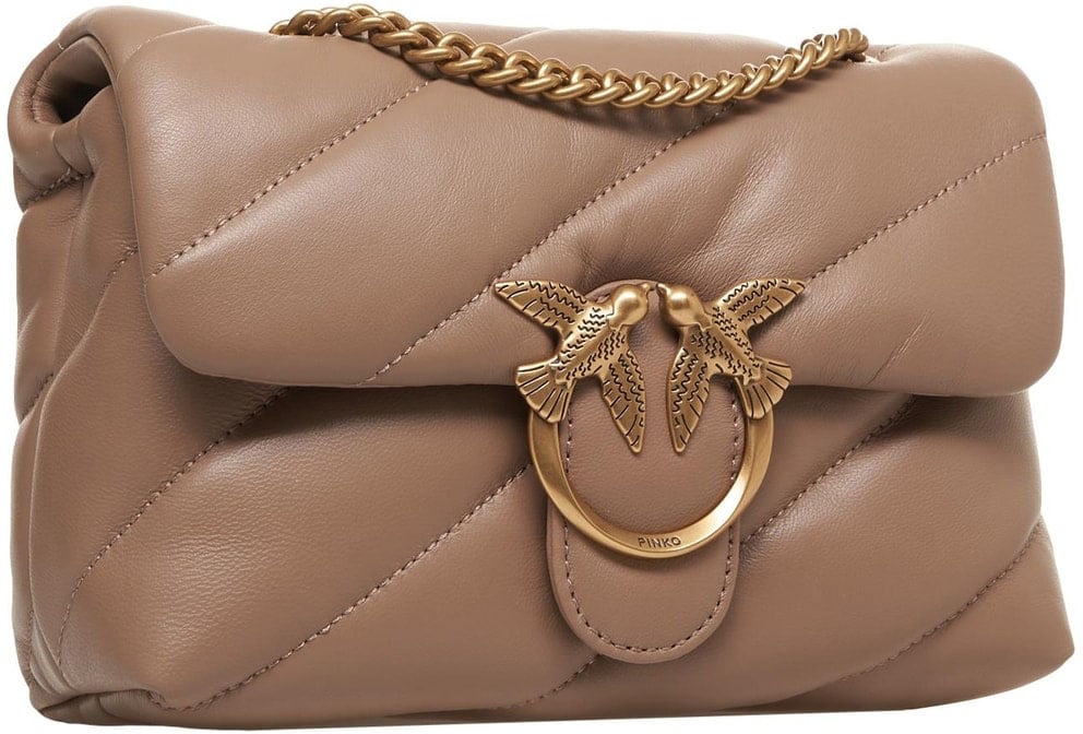 Pinko Bags Biscotto Zenzeroantique Gold Bruin