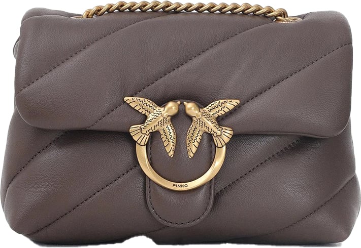 Pinko Shoulder Bags Brown Bruin