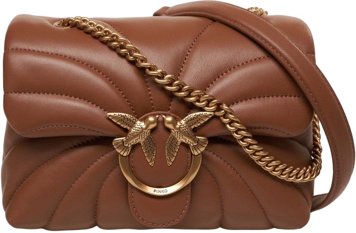 Pinko Shoulder bag 'Love Bag Puff' Bruin