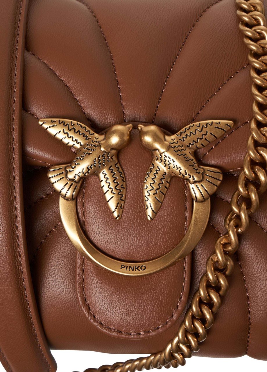 Pinko Shoulder bag 'Love Bag Puff' Bruin