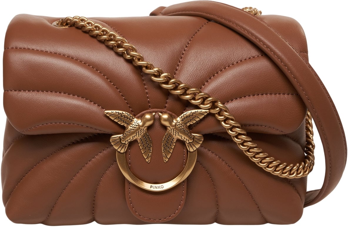 Pinko Shoulder bag 'Love Bag Puff' Bruin