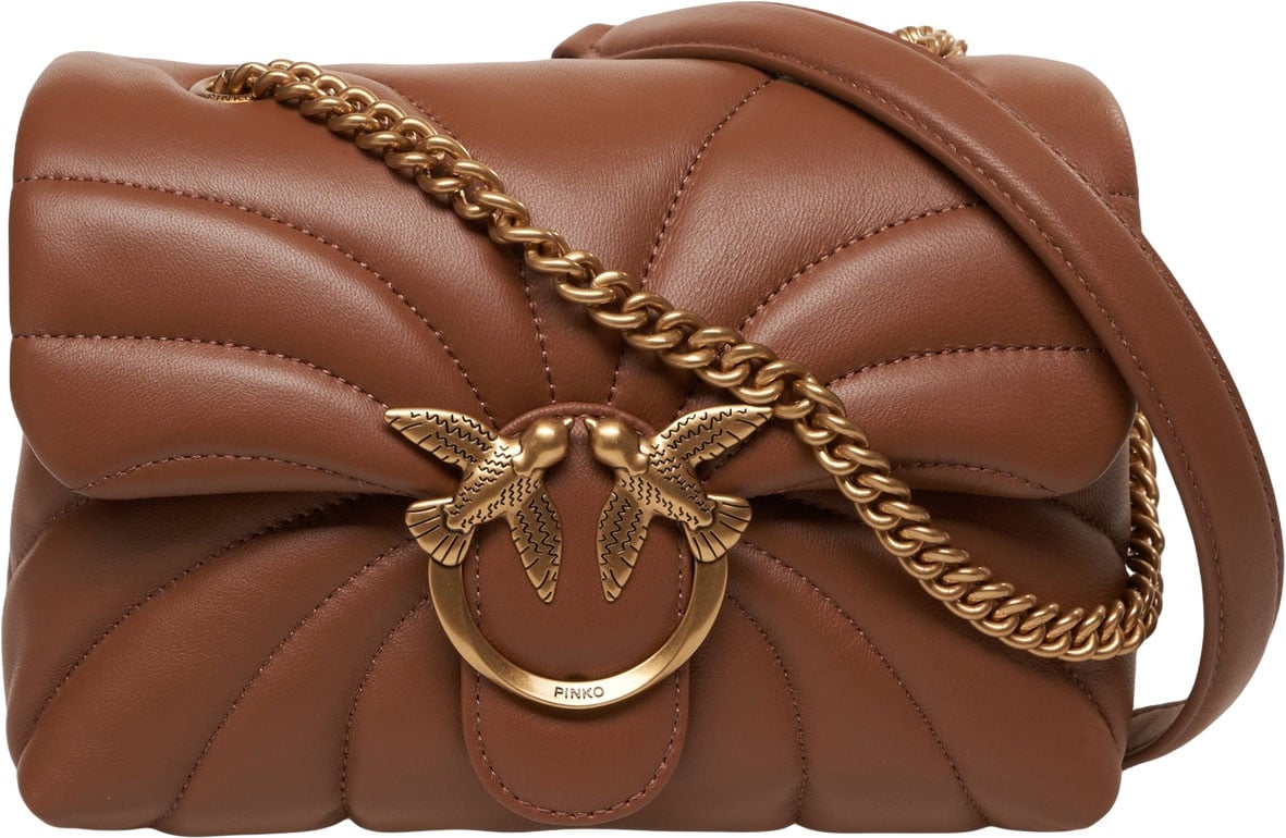 Pinko Shoulder bag 'Love Bag Puff' Bruin