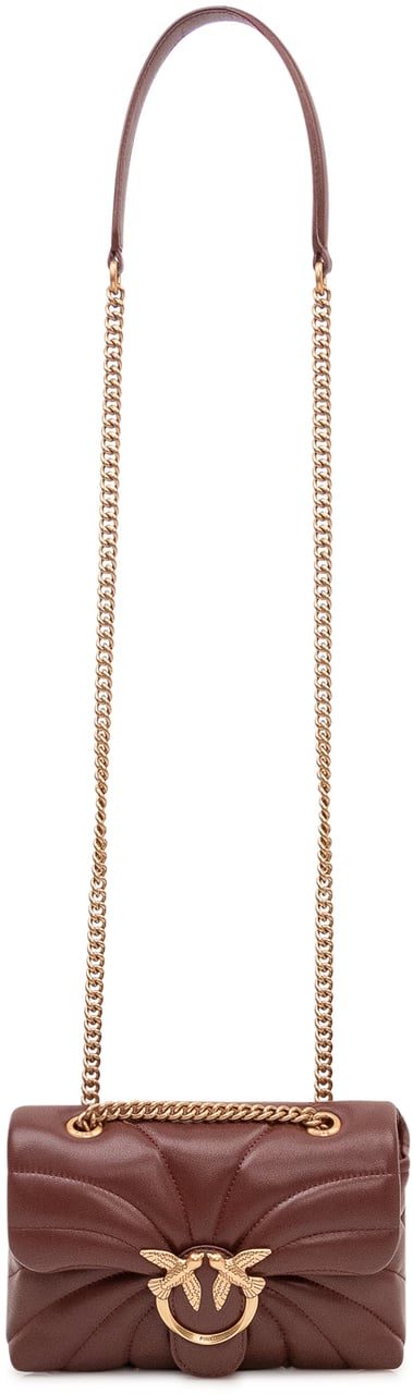 Pinko Borsa Love Puff Mini Trapuntata con Patta Bruin