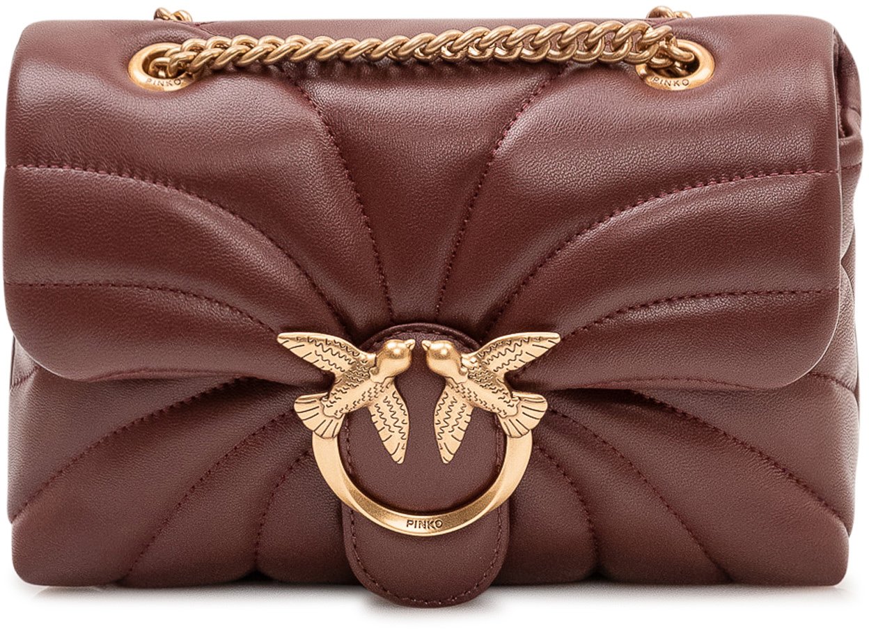 Pinko Borsa Love Puff Mini Trapuntata con Patta Bruin