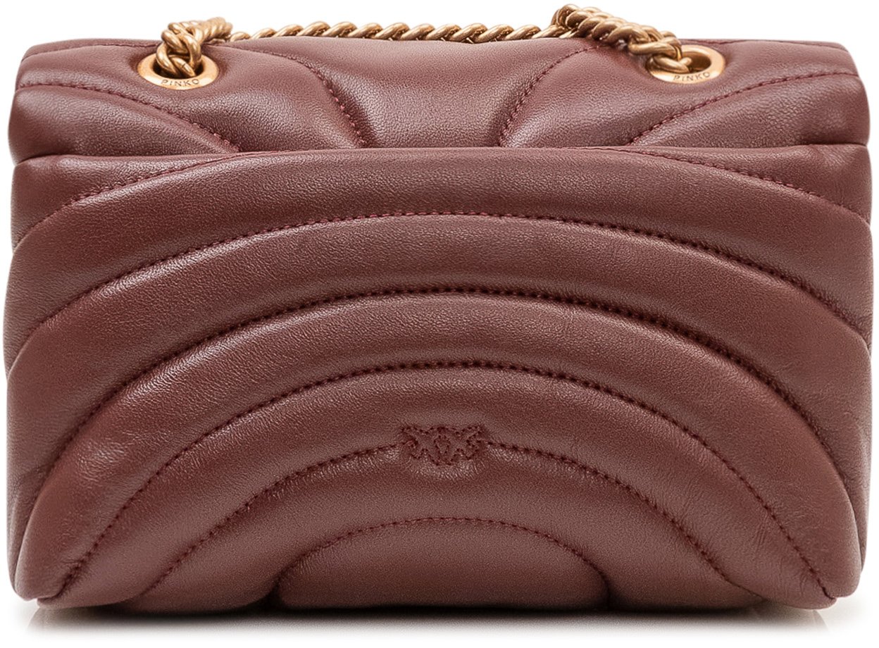 Pinko Borsa Love Puff Mini Trapuntata con Patta Bruin