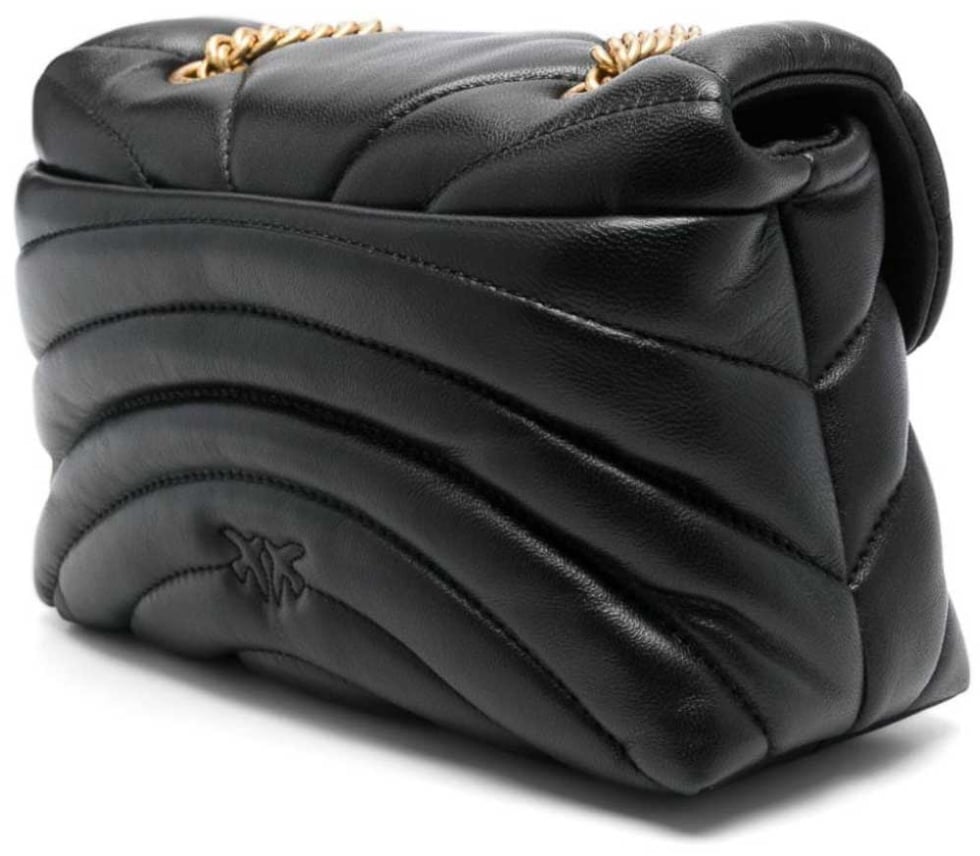 Pinko Bags Neroantique Gold Goud