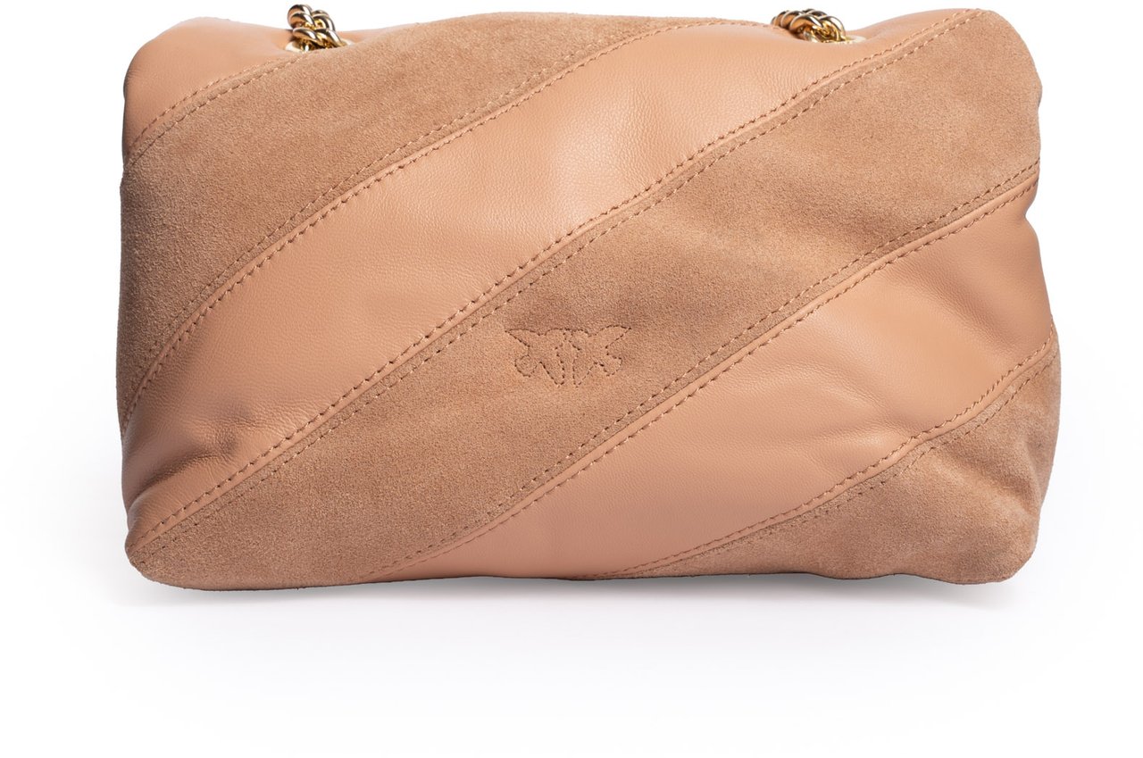 Pinko Bags Rosa Toastmatt Gold Roze