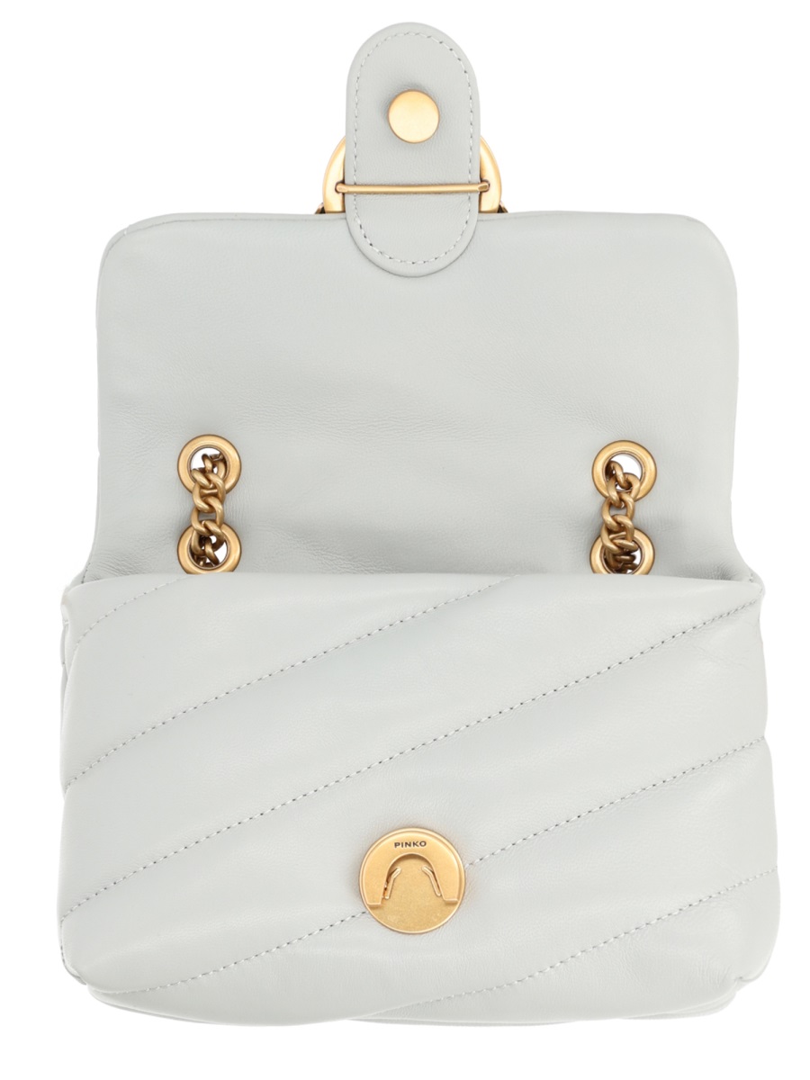Pinko Love Puff Baby Quilted Chain Bag Wit