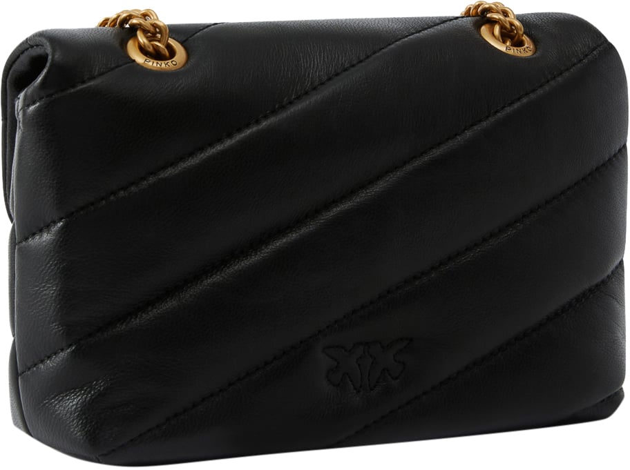 Pinko Baby Love Bag Puff Maxi Quilt Zwart