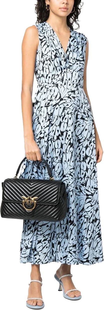 Pinko love lady puff big black Zwart