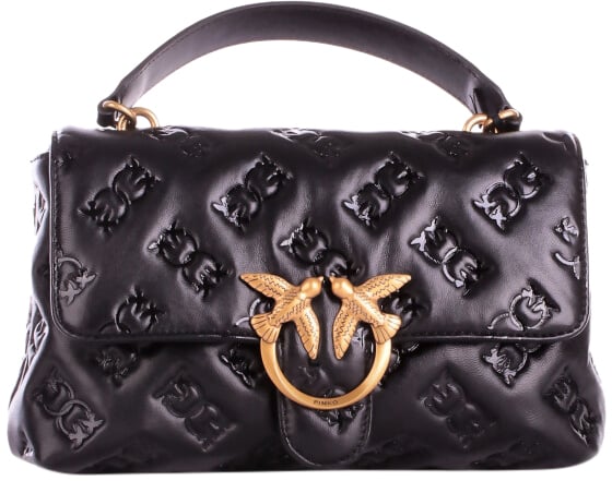 Pinko Bags Nero Gold Divers