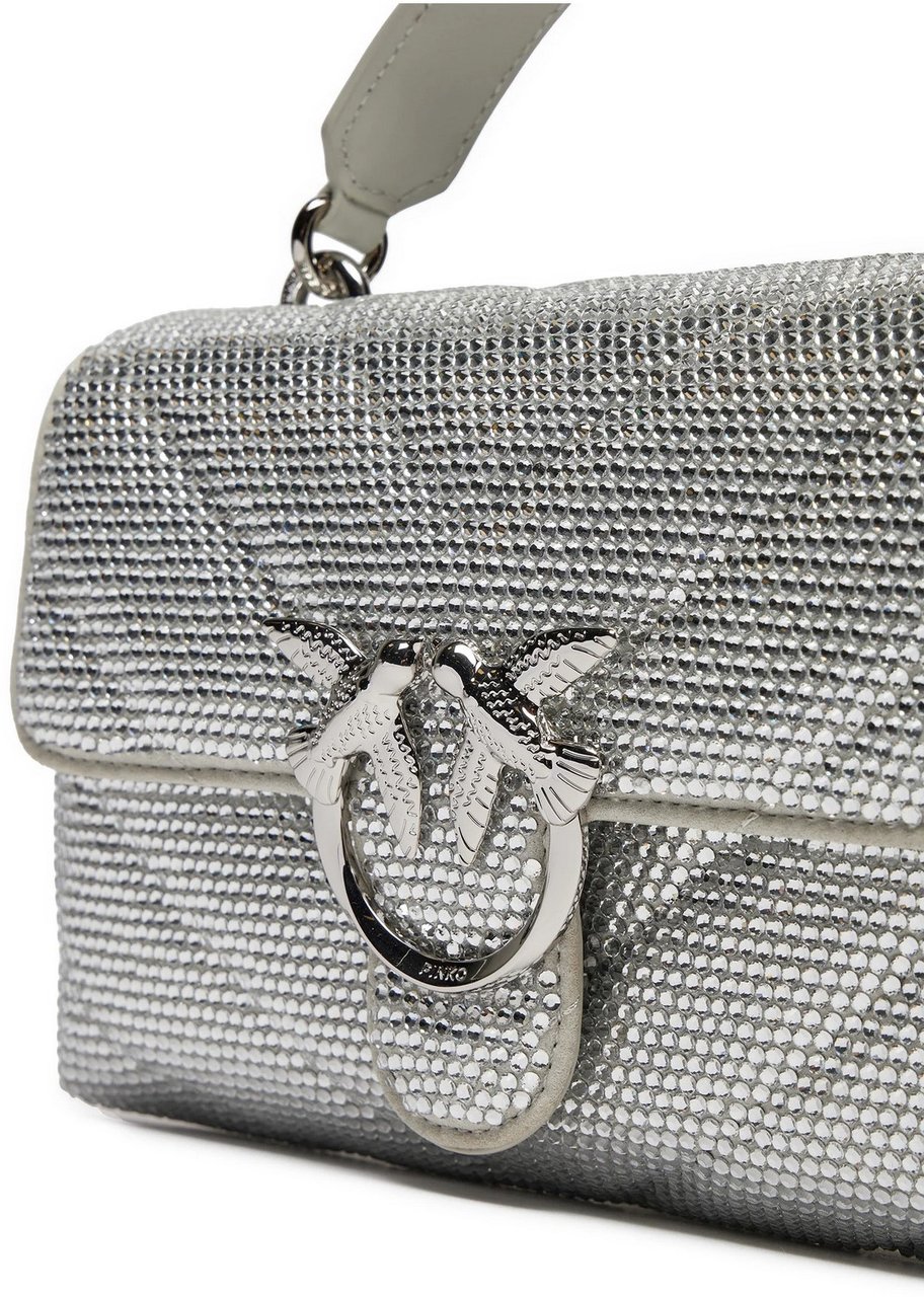 Pinko Shoulder Bags Silver Zilver