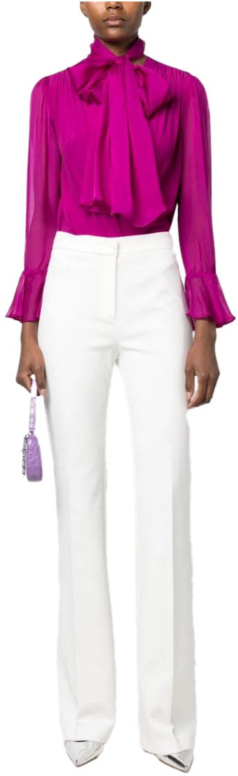 Pinko Trousers White Wit